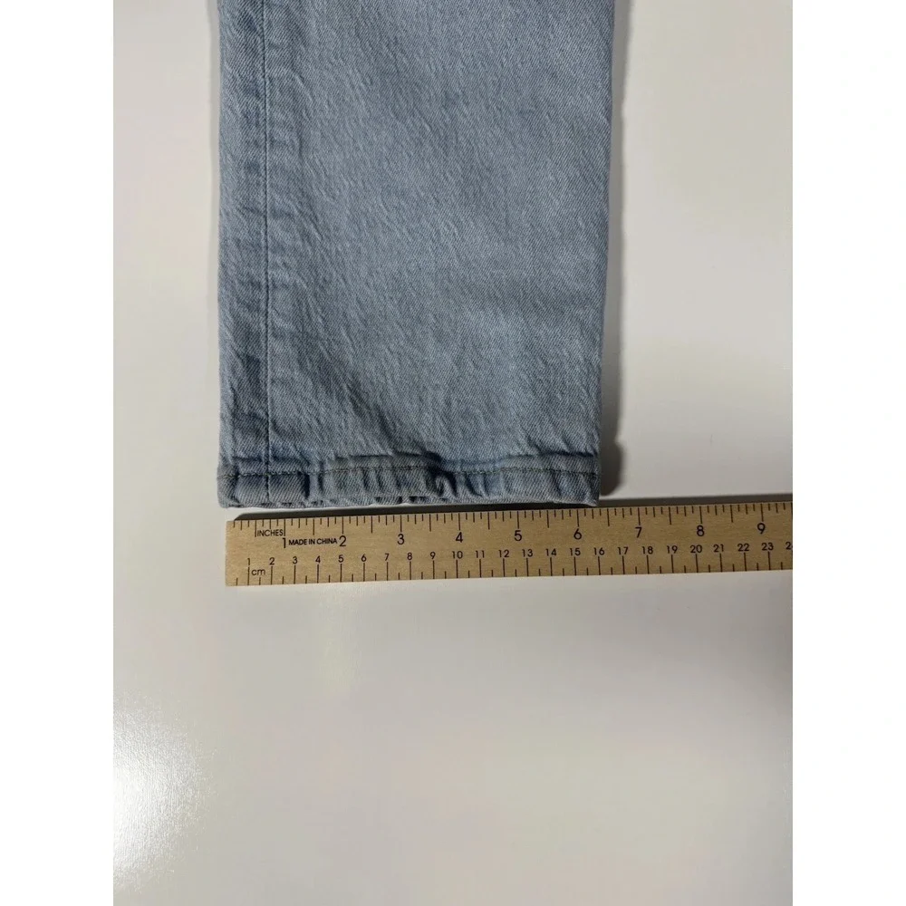 Levi's 501 29x26 Original Fit Jeans Men's Button Fly Light Wash Denim USA Iconic